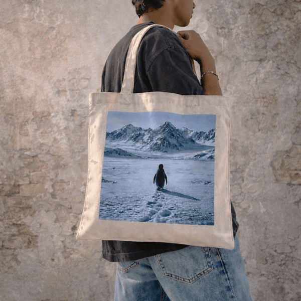 Arctic Penguin Journey Tote