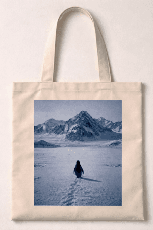 Arctic Penguin Journey Tote