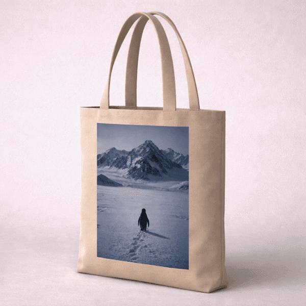 Arctic Penguin Journey Tote