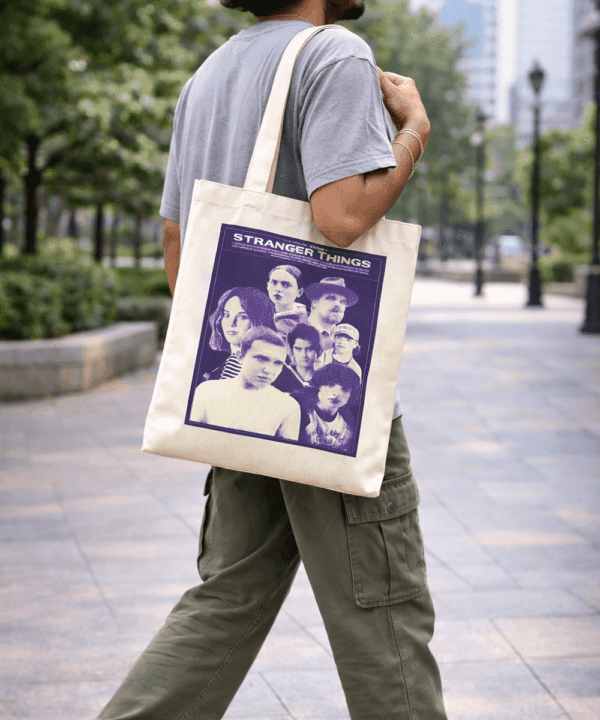 Stranger Things Vintage Tote