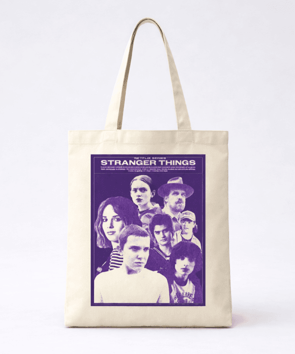 Stranger Things Vintage Tote