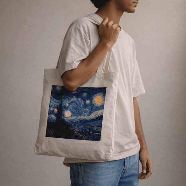 Starry Night Art Tote