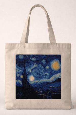 Starry Night Art Tote