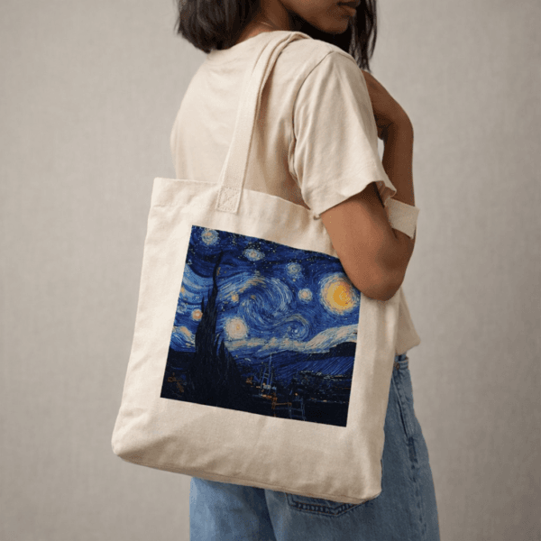 Starry Night Art Tote