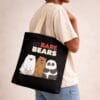 We Bare Bears tote bag