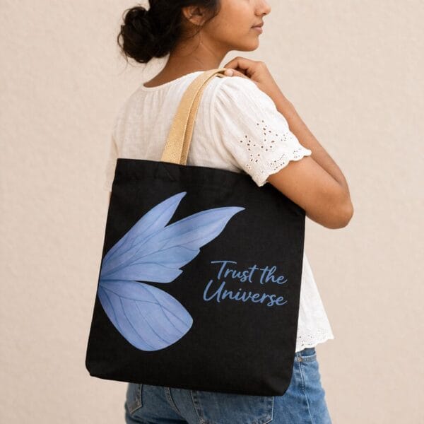 Trust The Universe tote bag